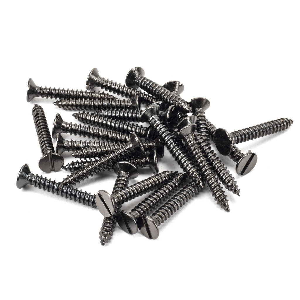 Dark Stainless Steel 8x1¼" Countersunk Screws (25) - 92909