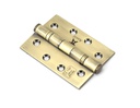 Aged Brass 4" Ball Bearing Butt Hinge (pair) ss - 49570