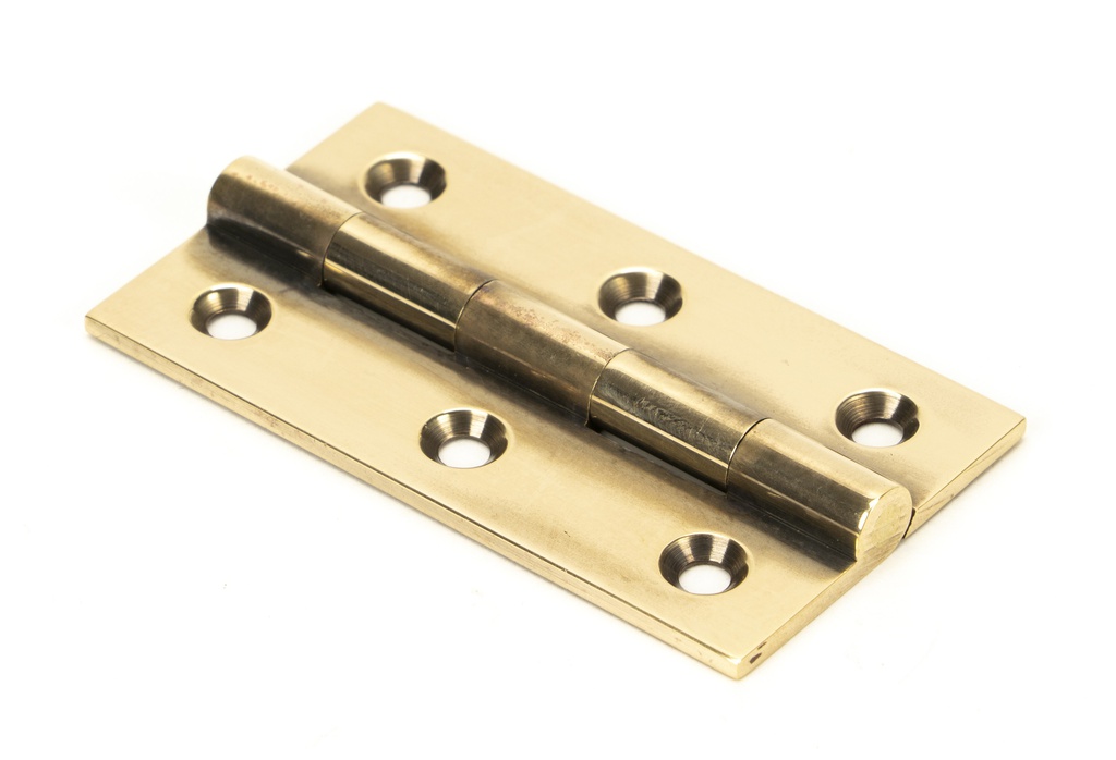 Aged Brass 2.5" Butt Hinge (pair) - 49925