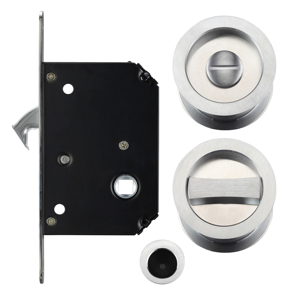 Sliding Door Lock Set - Suitable for 35-45mm Thick Doors