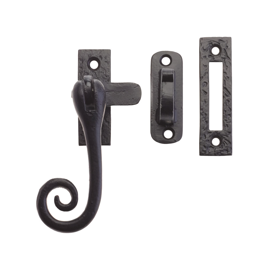 Curly Tail Casement Fastener - 4"