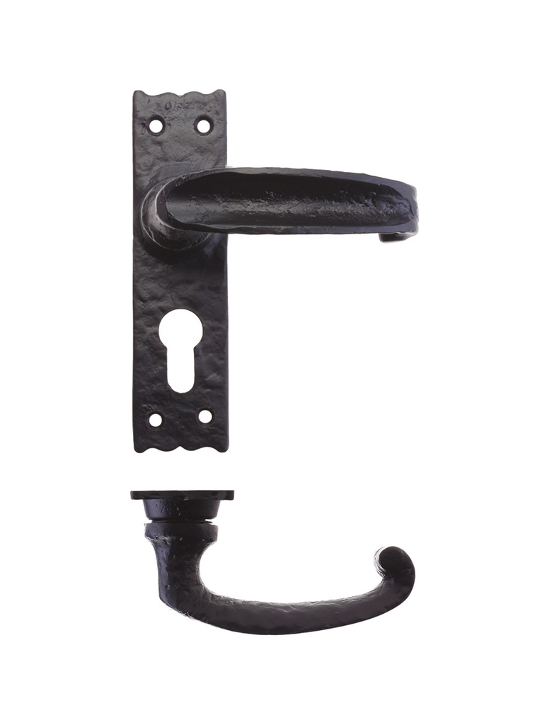 Traditional Slimline Thumb Lever on Euro Backplate