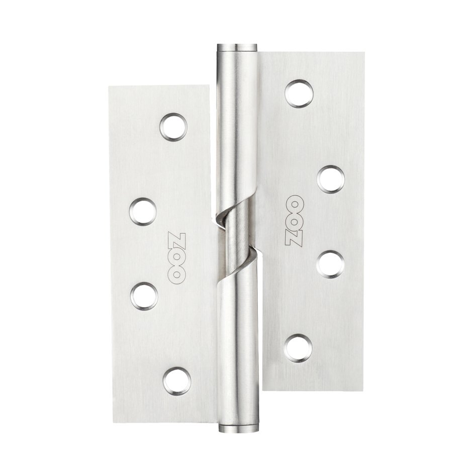 Rising Butt Hinge (Left) Stainless Steel - Grade 201 - 102 x 76 x 2.5mm