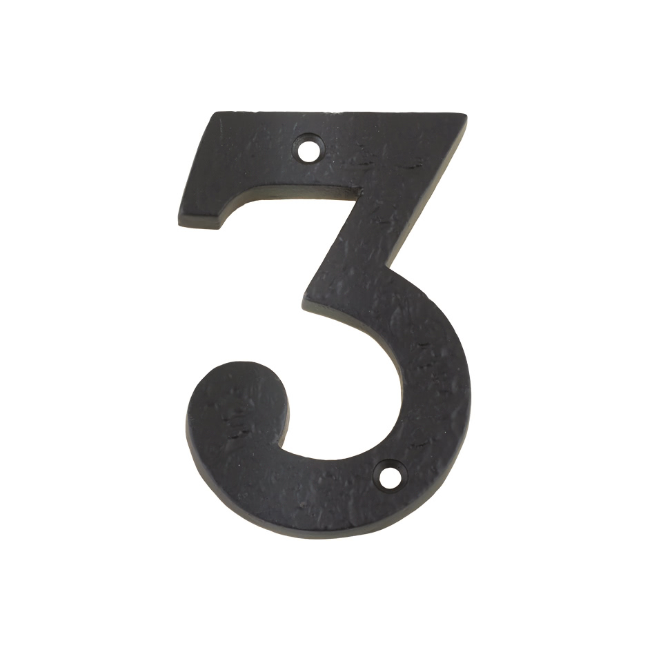 Numeral - No. 3 - 4"