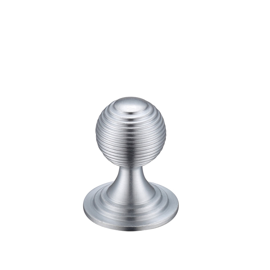 Queen Anne Ringed Knob 25mm rose dia.