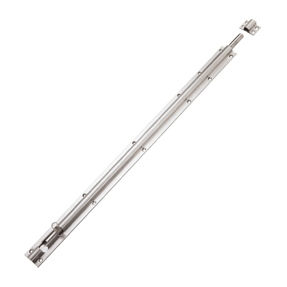 Barrel Bolt 600mm x 40mm including Keeps and Screws