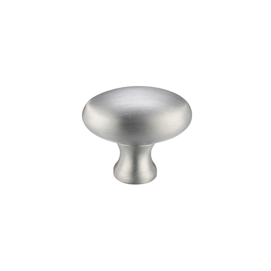 Oval Cupboard Knob 32mm dia