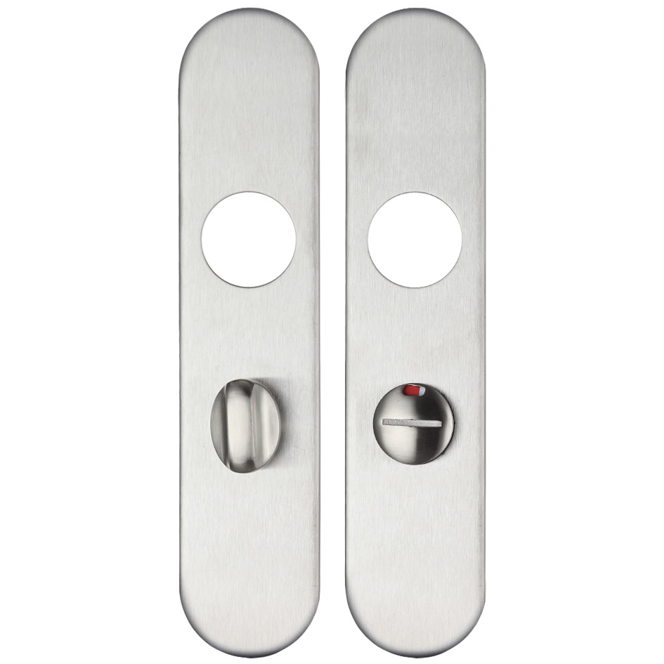 Radius Cover plate for 19 mm and 22mm RTD Lever on Backplate - Bathroom 57mm