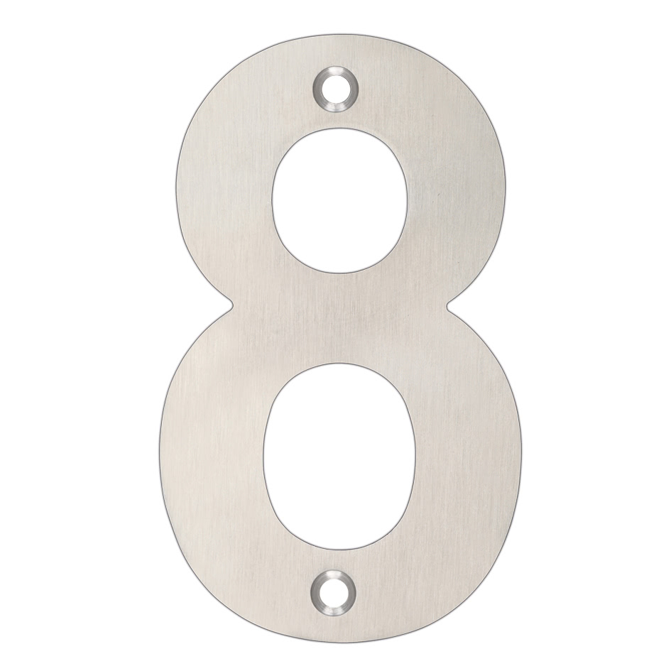 Numerals - No 8 - 102mm