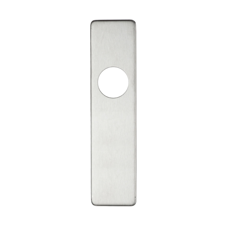 Cover plate for 19 mm RTD Lever on Short Backplate - Latch - 45mm x 180mm PSS