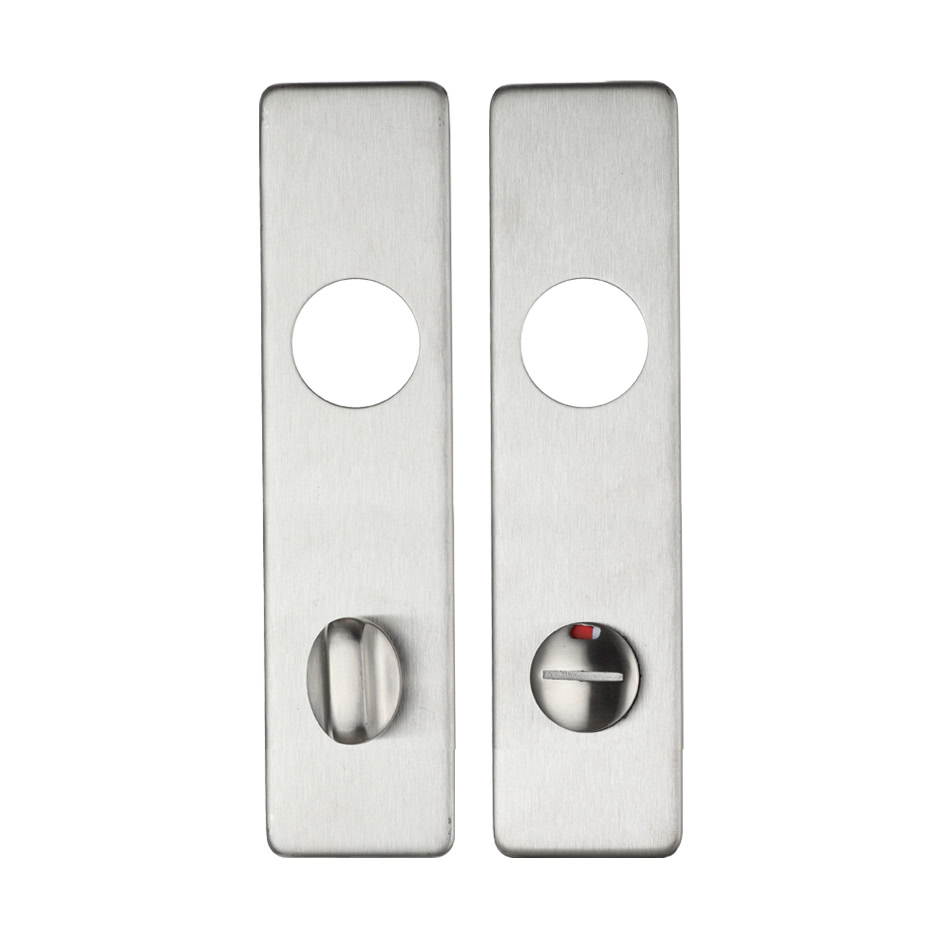 Cover plate for 19 mm RTD Lever on Short Backplate - Din Bathroom/78mm Centres - 45mm x 180mm