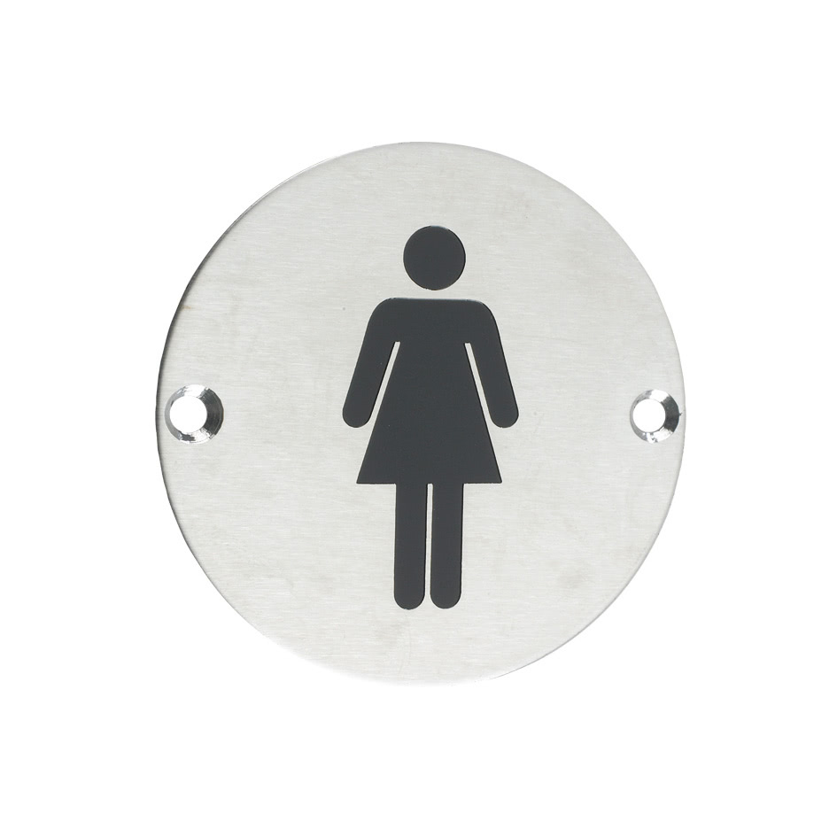 Sex Symbol - Female - 76mm dia