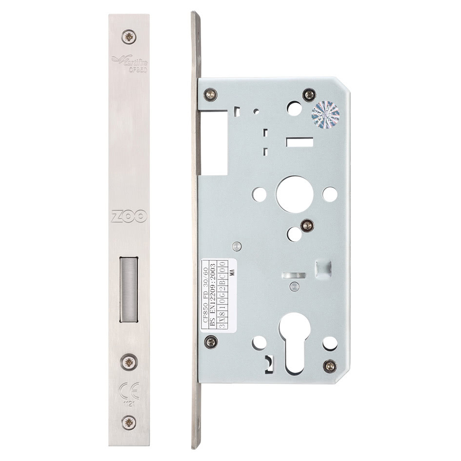 Din euro deadlock - backset 55mm