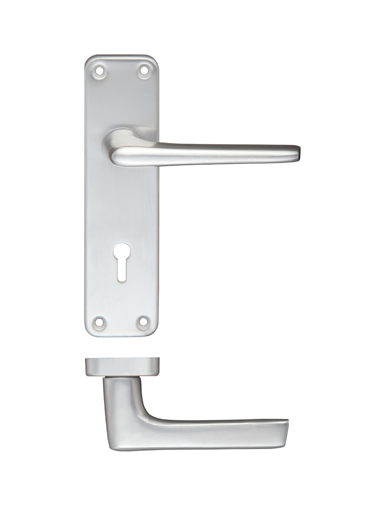 Contract Aluminium Lever on Lock Backplate