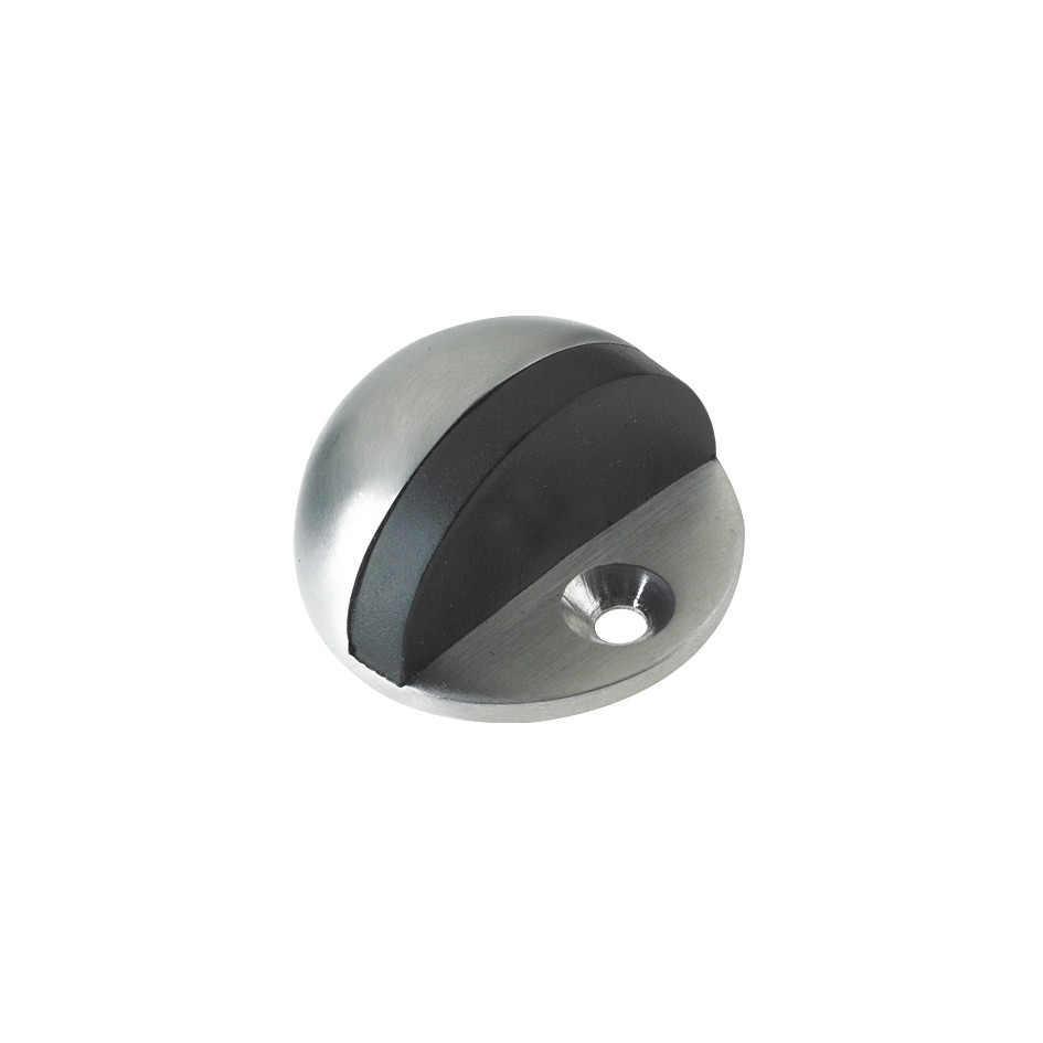 Door stop - floor mounted - oval - 45mm