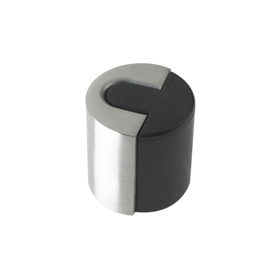 Door Stop Floor Mounted - Large Round - 40mm dia