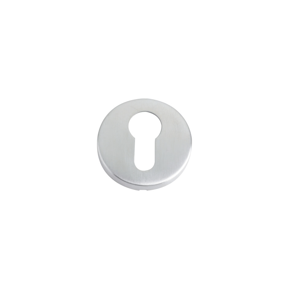 Euro Profile Escutcheon - 52mm Dia - Grade 201