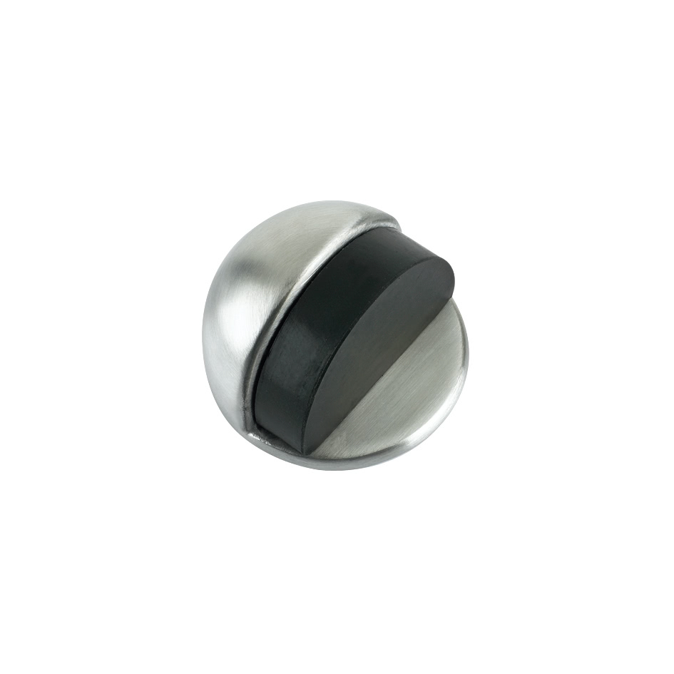 Door stop - floor mounted - oval - 45mm