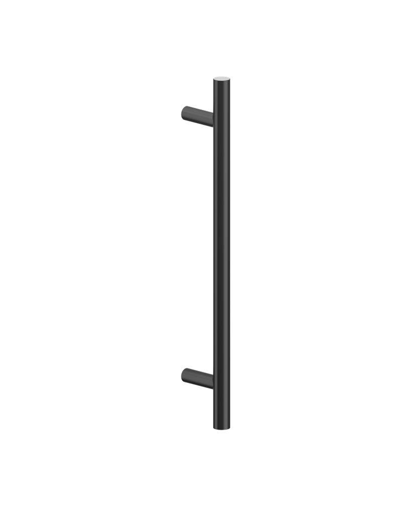 T Bar Pull Handle - 425 x 19mm - Bolt Fix - Onyx Black