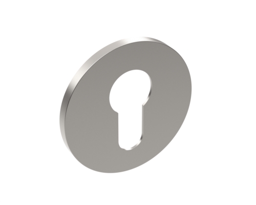 Euro Profile Escutcheon - AntiMicrobial Satin Stainless Steel