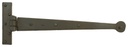 Beeswax 15" Penny End T Hinge (pair) - 33184