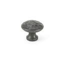 Beeswax Hammered Cabinet Knob - Medium - 33197