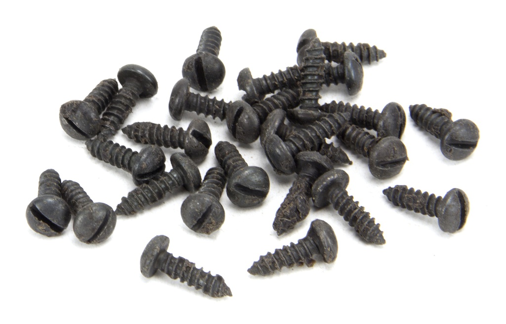 Beeswax 6 x 1/2" Round Head Screws (25) - 33404