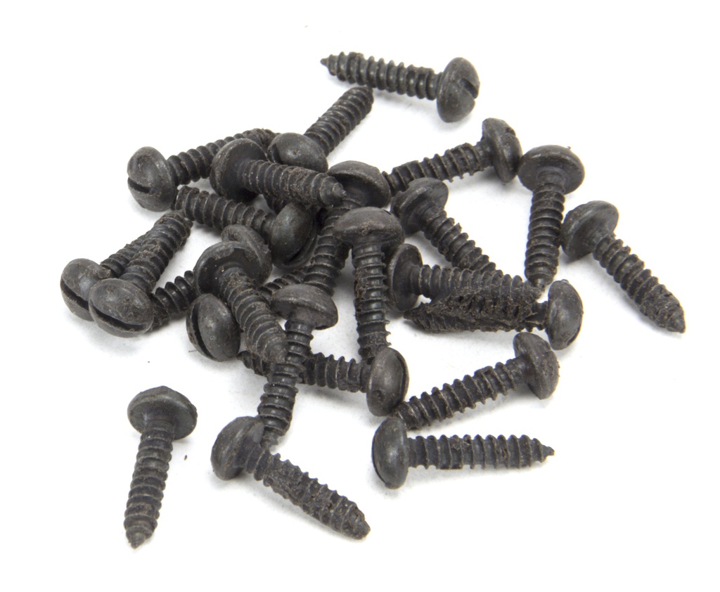 Beeswax 8 x 3/4" Round Head Screws (25) - 33412