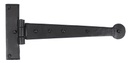 Black 9" Penny End T Hinge (pair) - 33988