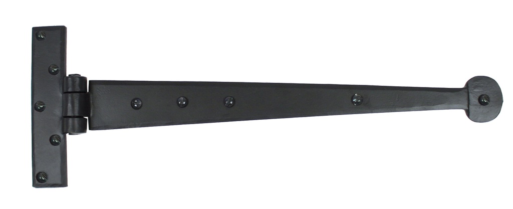 Black 15" Penny End T Hinge (pair) - 33990