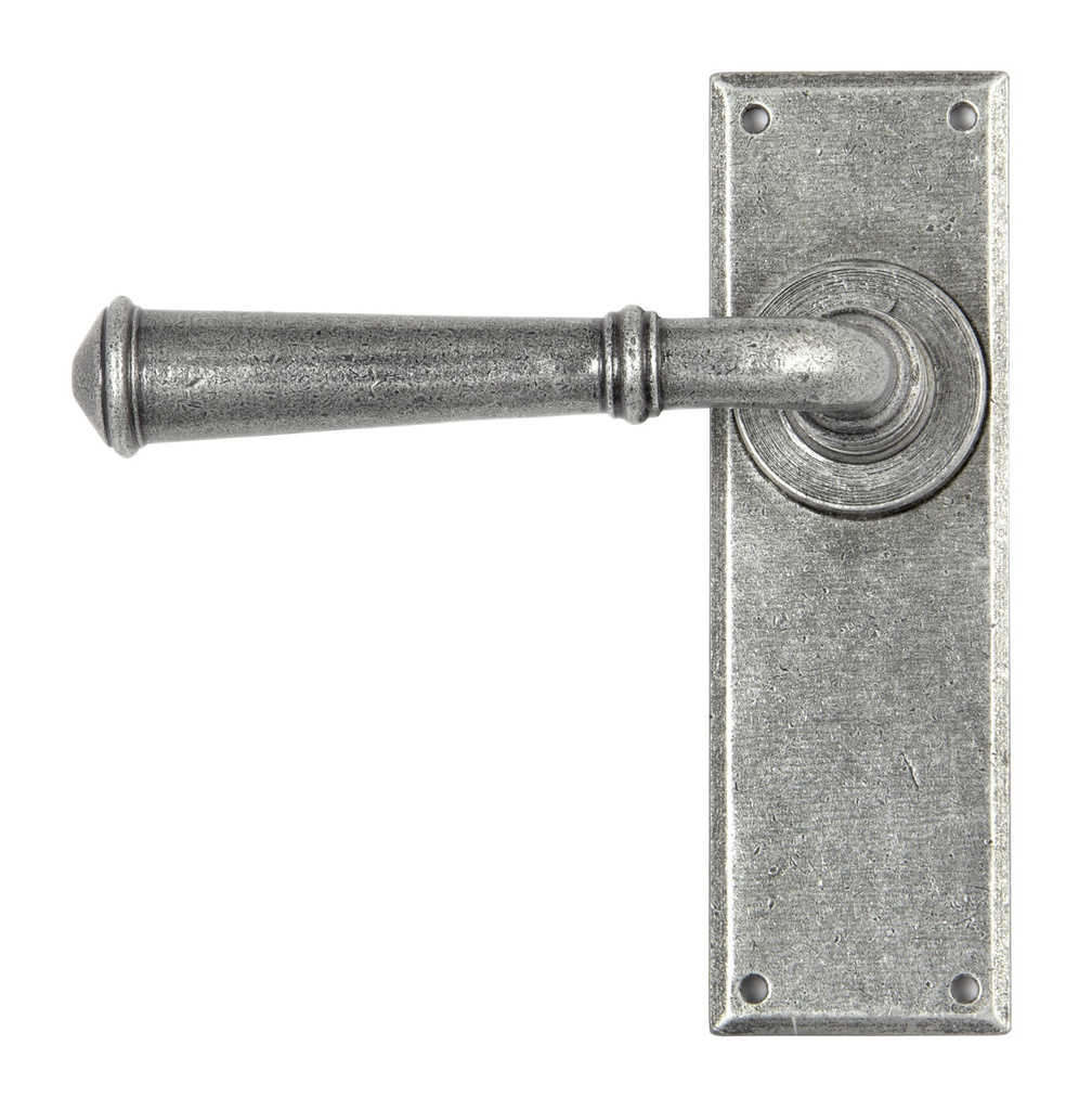 Pewter Regency Lever Latch Set - 45126