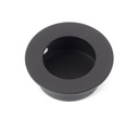 Black 30mm Ø Small Flush Pull - 46289