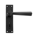 Black Straight Lever Bathroom Set - 73111