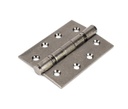 Pewter 4" Ball Bearing Butt Hinge (Pair) ss - 90027