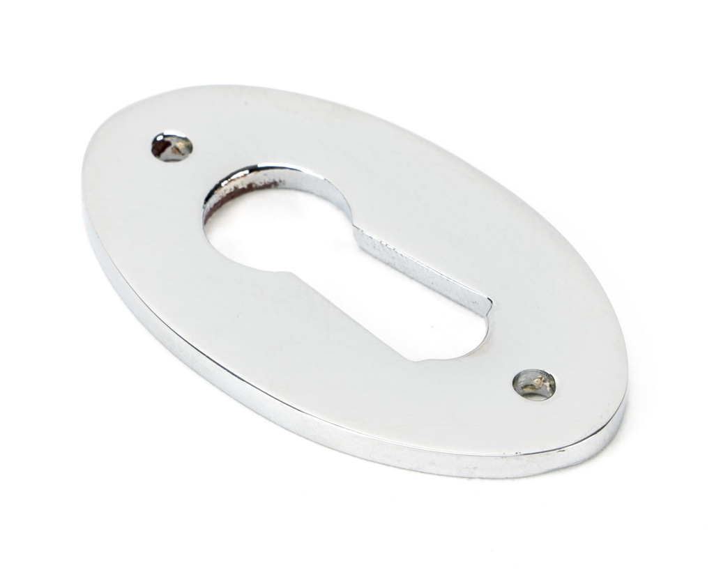 Polished Chrome Oval Escutcheon - 90280