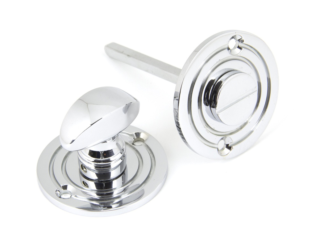 Polished Chrome Round Bathroom Thumbturn - 90284