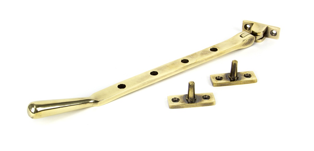 Aged Brass 10" Newbury Stay - 91446