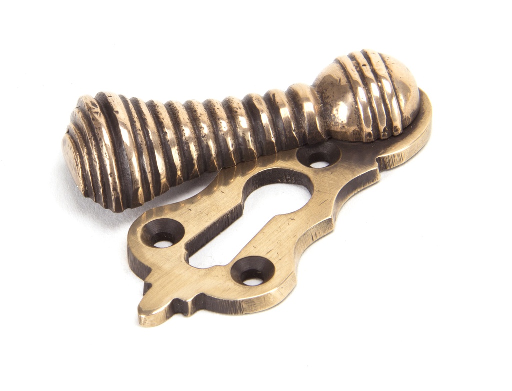 Polished Bronze Beehive Escutcheon - 91929