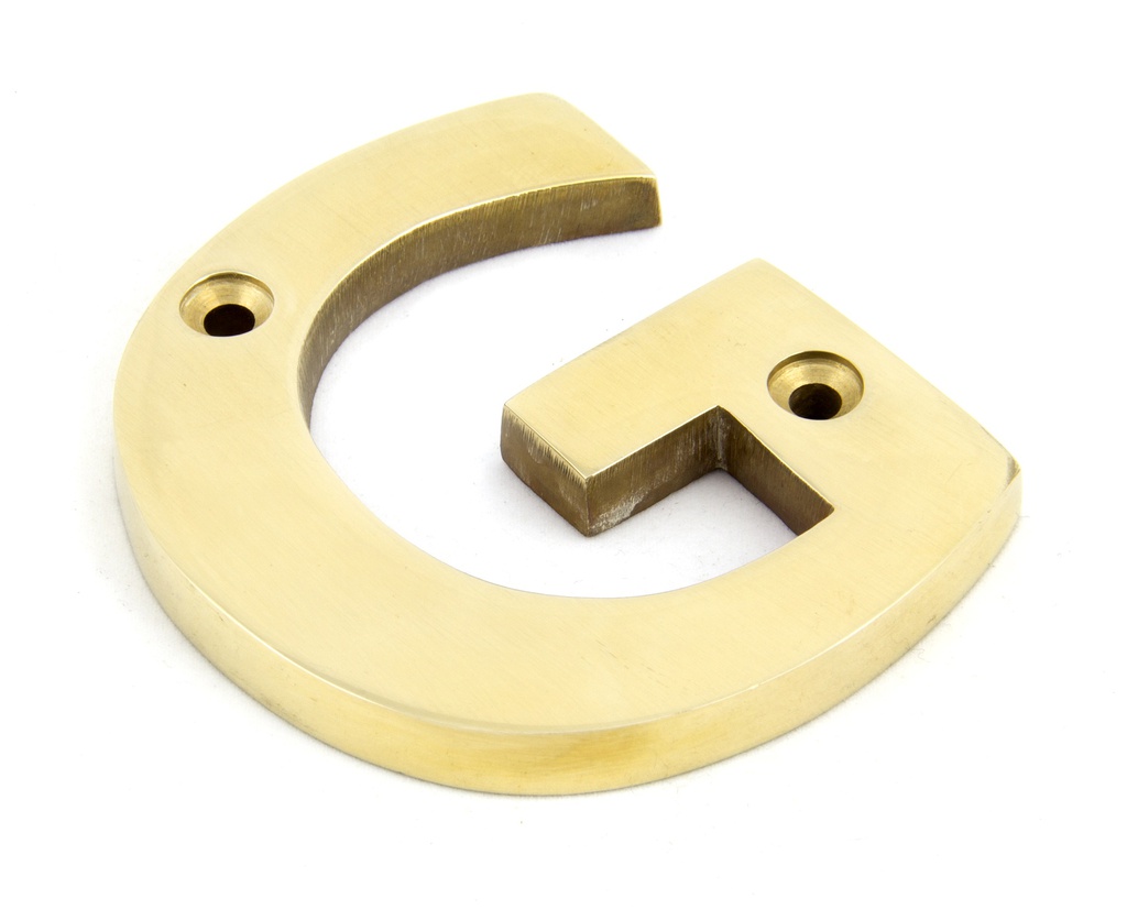 Polished Brass Letter G - 83801G