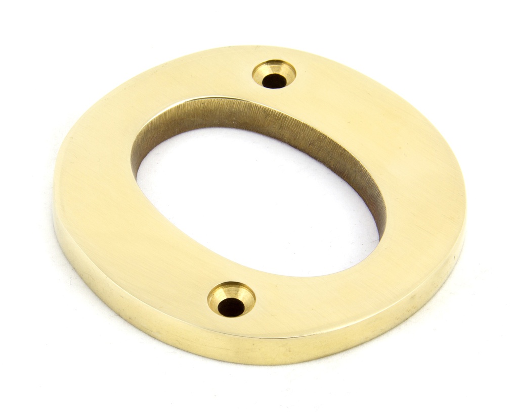 Polished Brass Letter O - 83801O