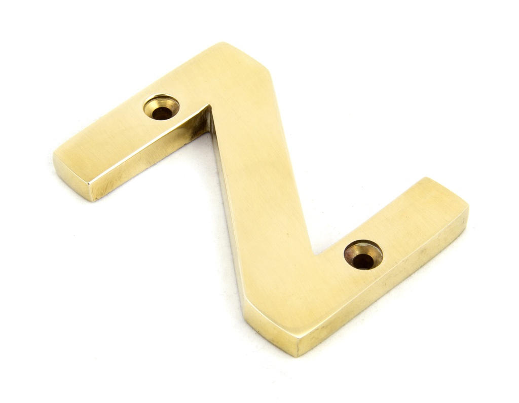 Polished Brass Letter Z - 83801Z