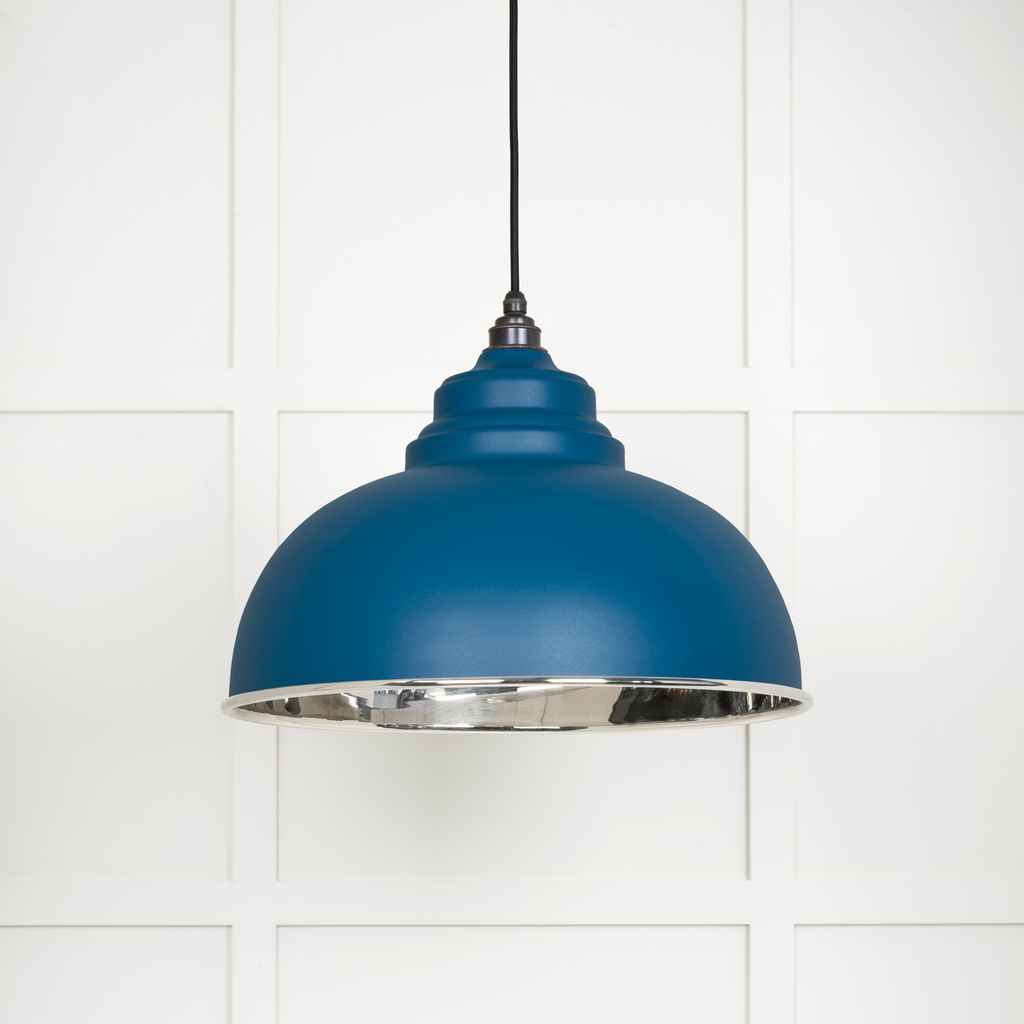 Smooth Nickel Harborne Pendant in Upstream - 49505U