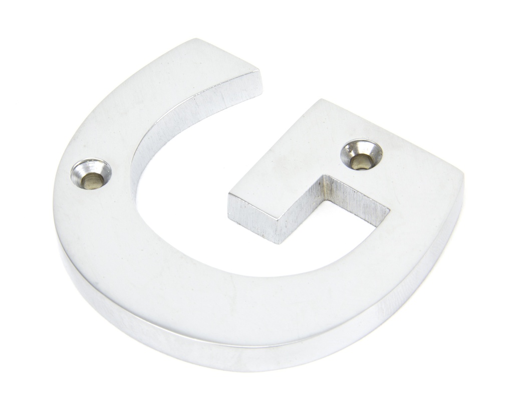 Satin Chrome Letter G - 83804G