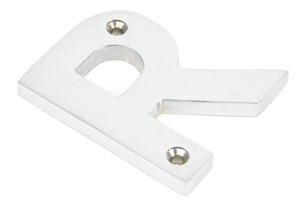 Satin Chrome Letter R - 83804R