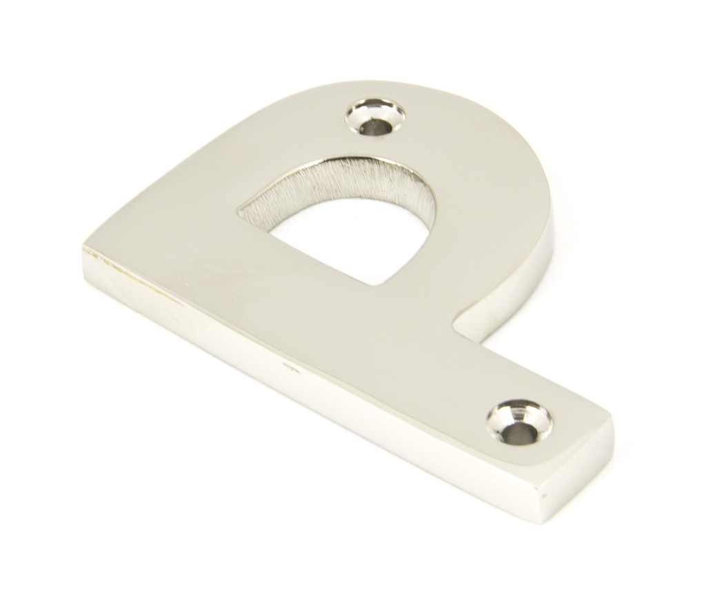 Polished Nickel Letter P - 90303P