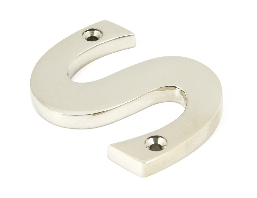 Polished Nickel Letter S - 90303S