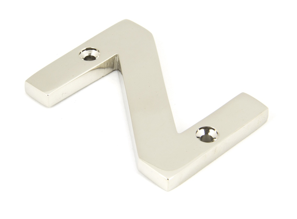 Polished Nickel Letter Z - 90303Z