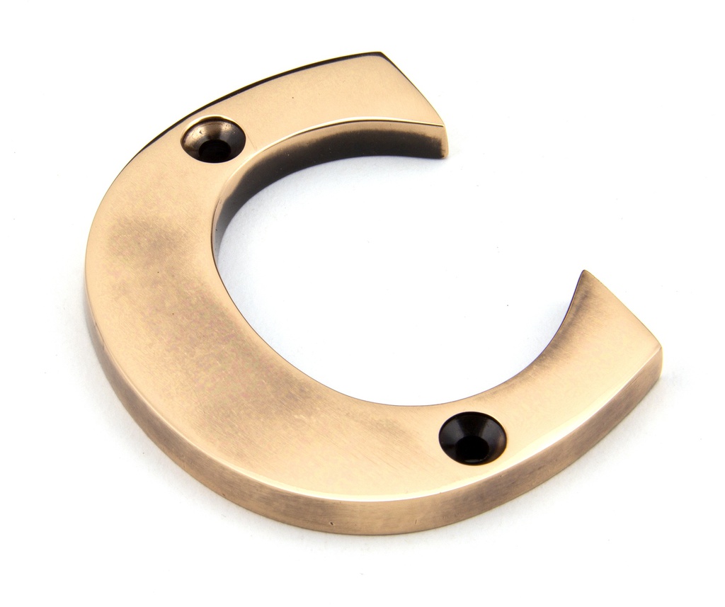 Polished Bronze Letter C - 92031C