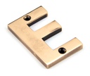 Polished Bronze Letter E - 92031E