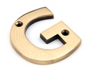 Polished Bronze Letter G - 92031G